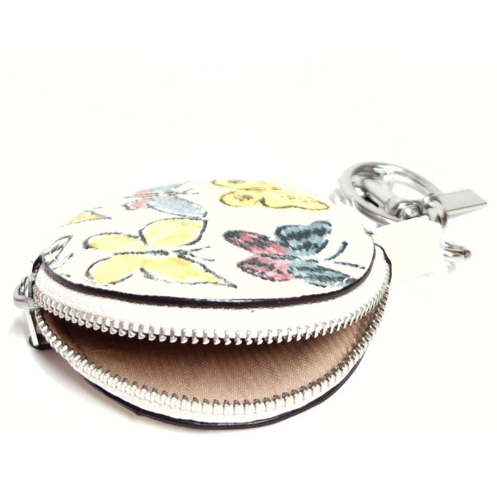 Coach Multicolor Butterfly Coin Pouch - Picture 4 of 6